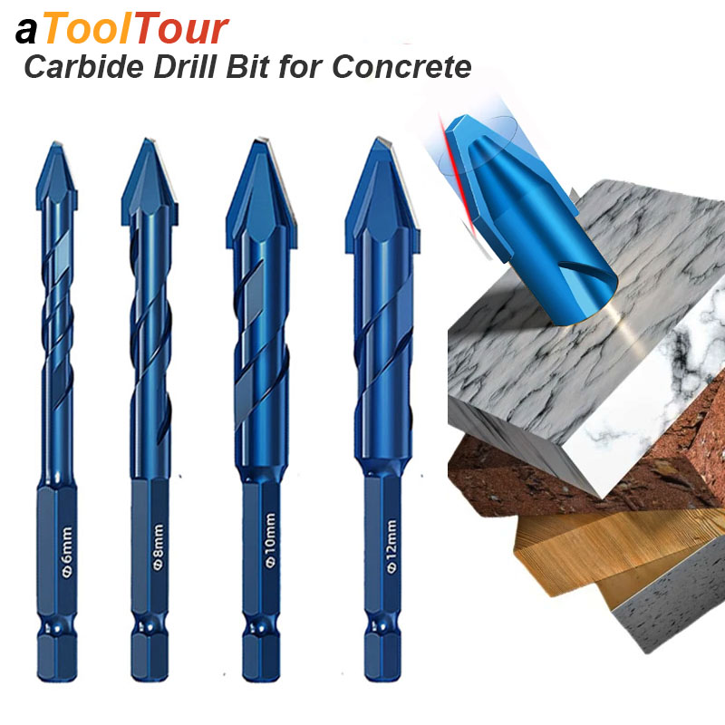Concrete Breaker Demolition - Masonry Concrete Spiral Drill Bit Eccentric