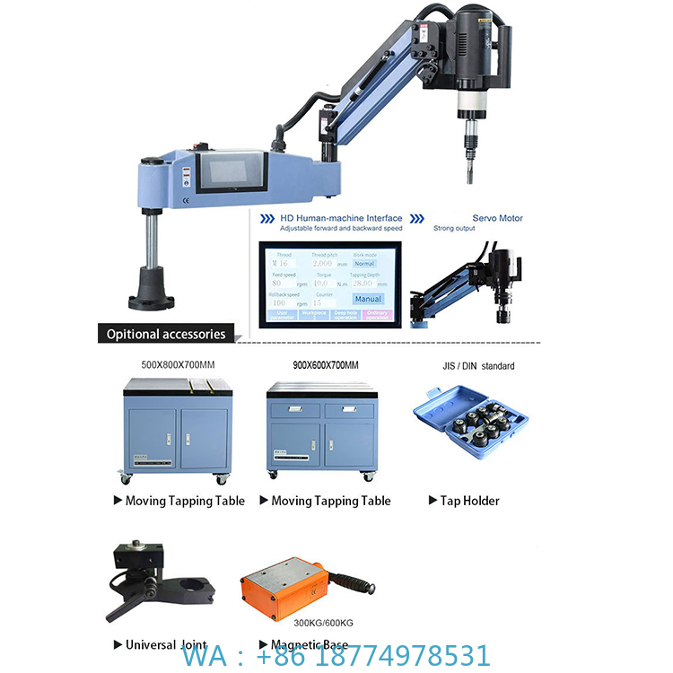 Pipe Threading Machine - Machine for Metal Pipe Automatic Drill