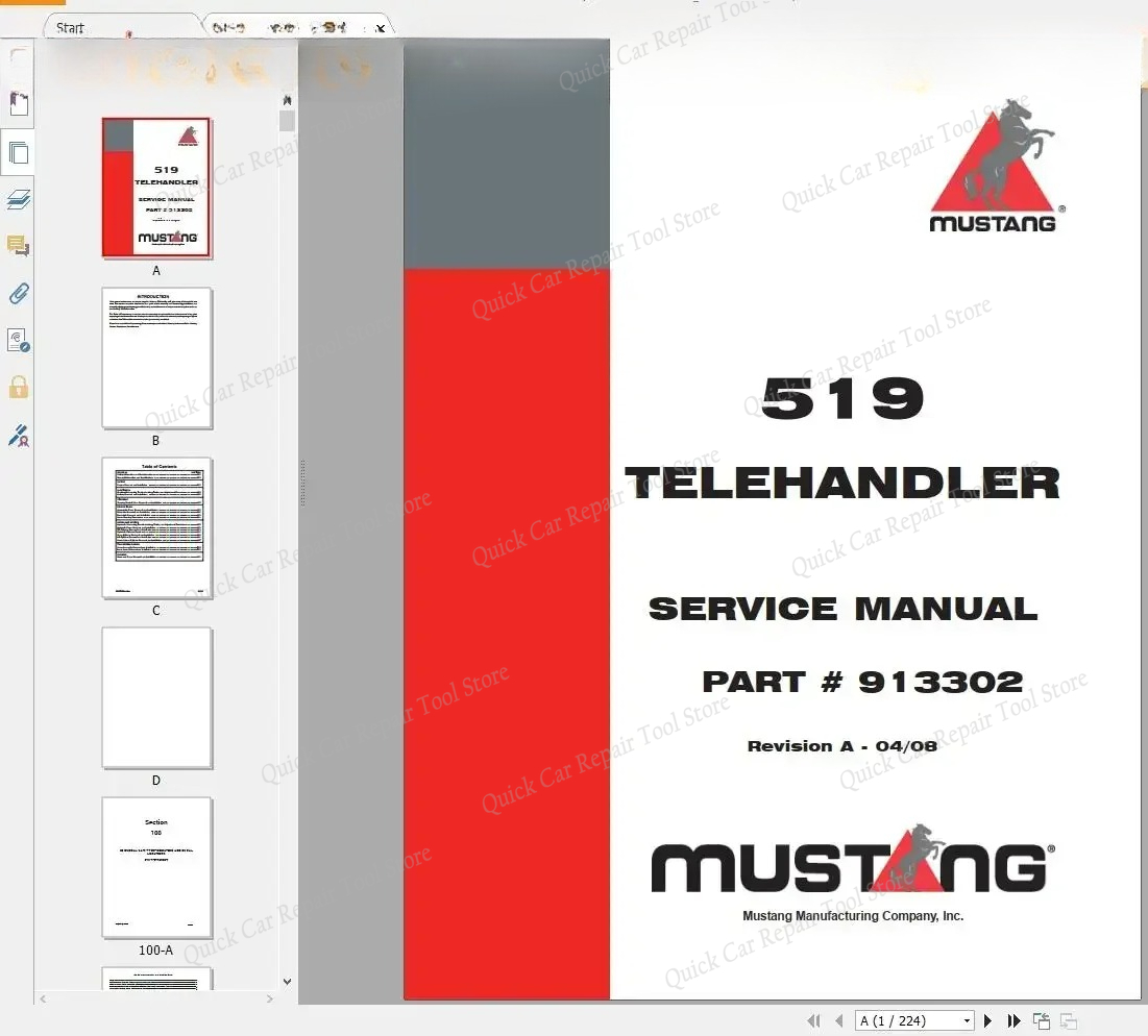 Heavy Equipment Pdf - AutoCD Mustang Machinery Heavy Equipment 4.14