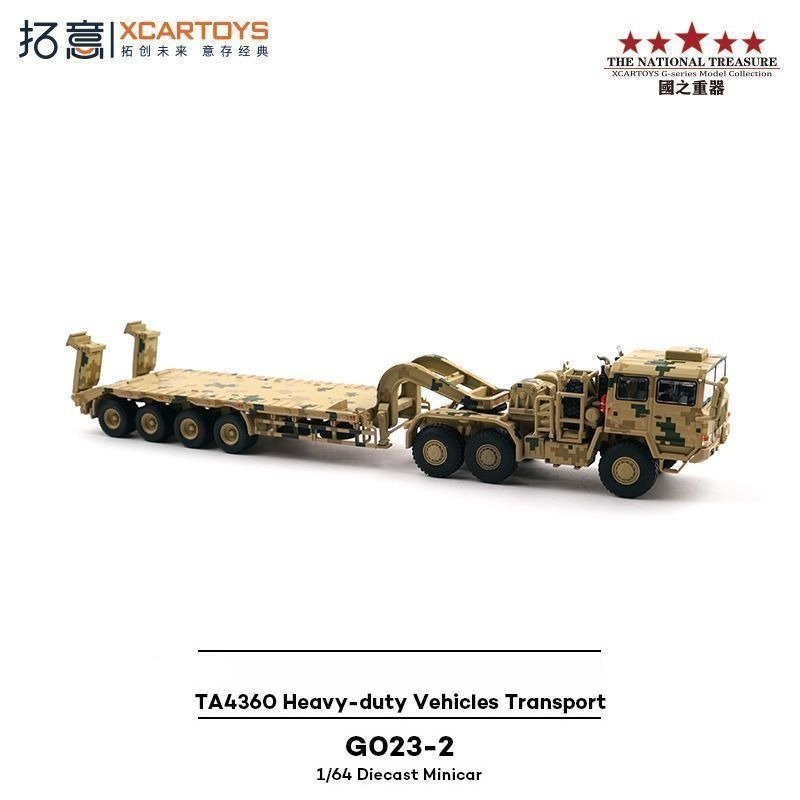 Heavy Equipment Game - XCARTOYS 1:64 Taian TA4360 Heavy Equipment