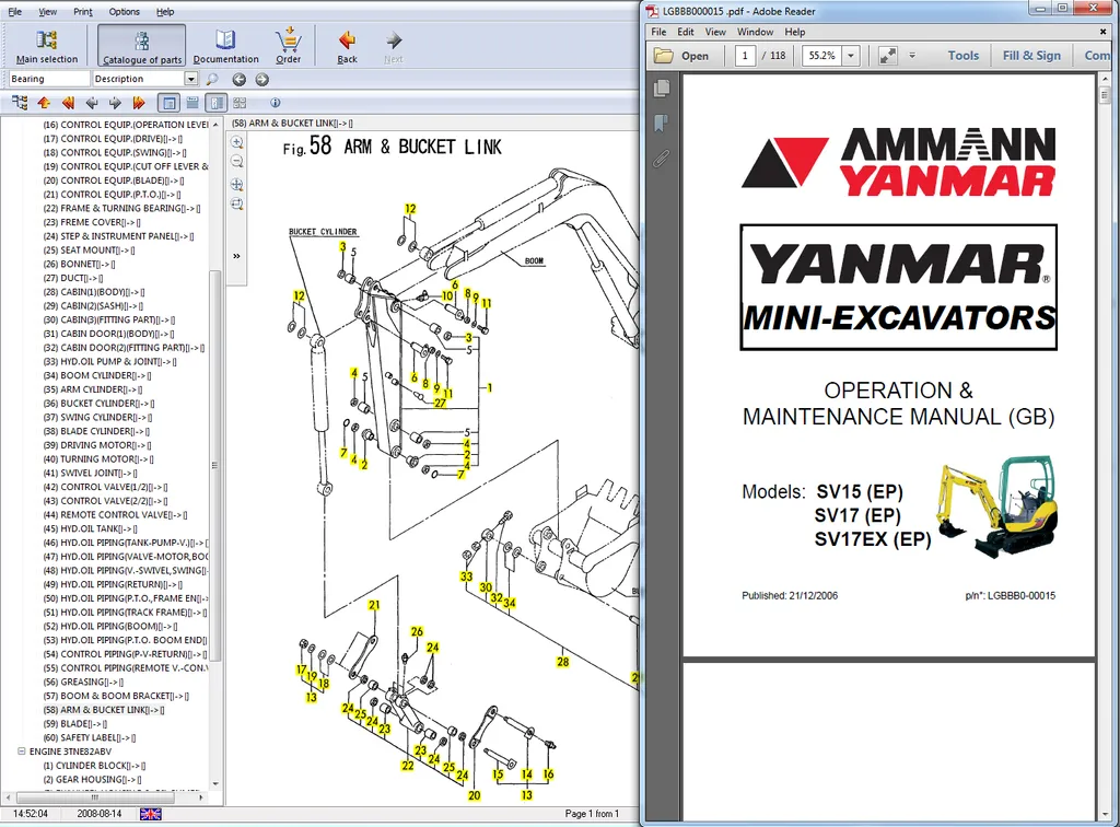 Heavy Equipment Pdf - AutoDVD Yanmar Heavy Equipment 10.7GB Full