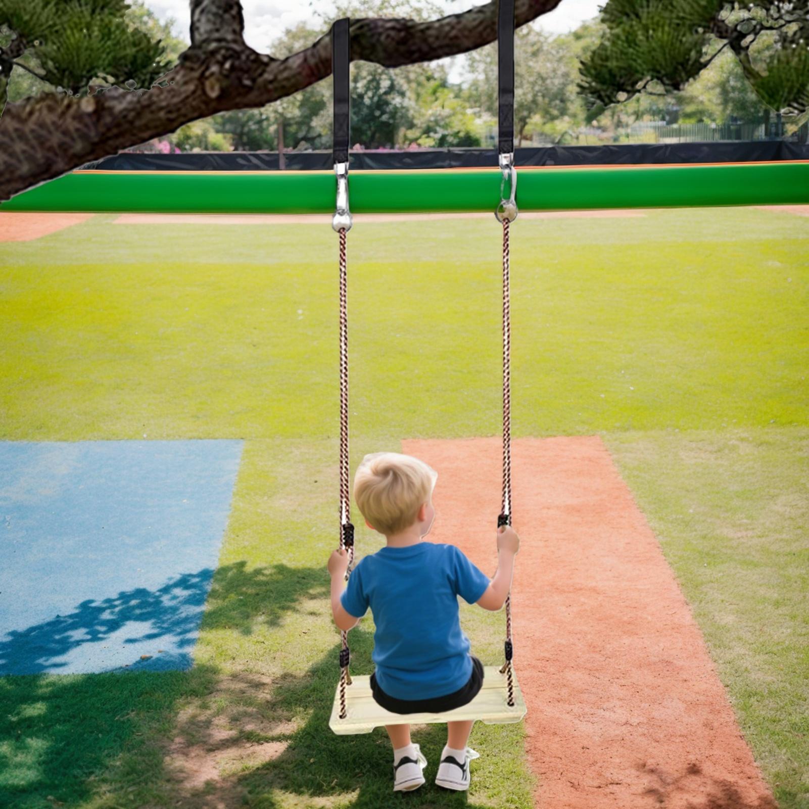Wood Swing Wooden Tree Swings  - Heavy Equipment Game review and price