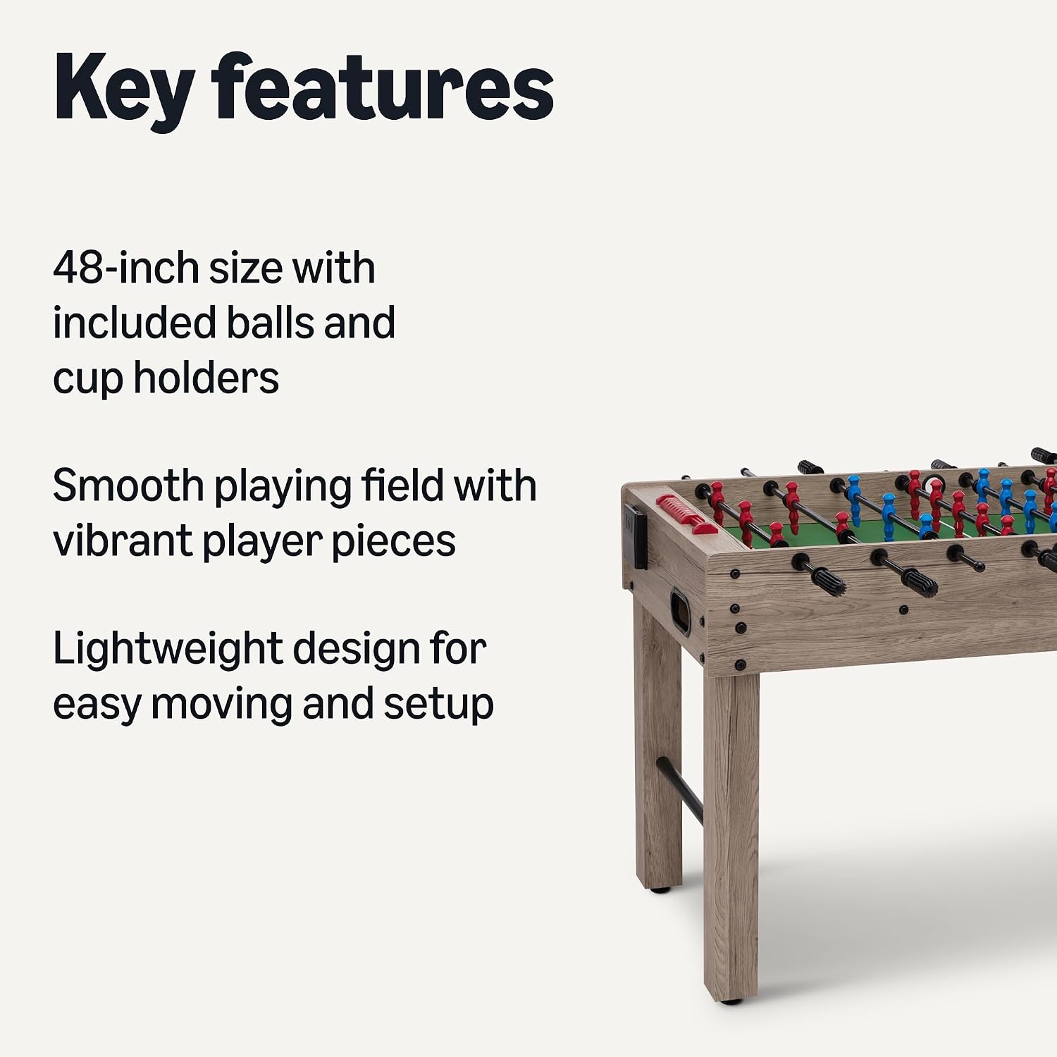 Foosball Table Soccer Game Roo - Heavy Equipment Game review and price
