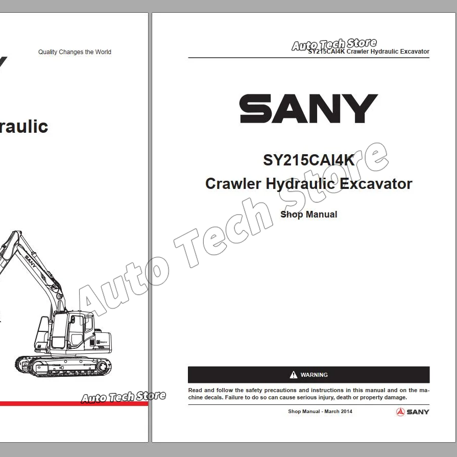 For Sany Heavy Equipment Shop  - Heavy Equipment Pdf review and price