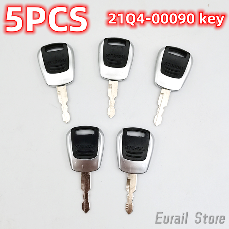 5pcs Keys For Hyundai Excavato - Heavy Equipment Hyundai review and price