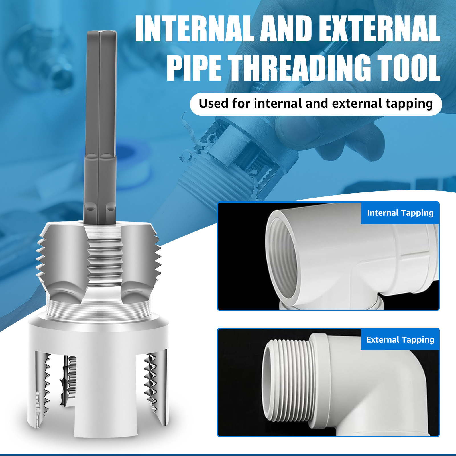 4 in 1 Water Pipe Thread Cutti - Pipe Threading Machine review and price