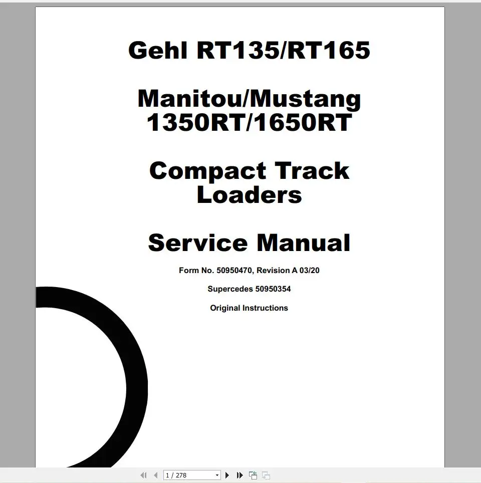 SpecDiag GEHL Machinery Heavy  - Heavy Equipment Pdf review and price