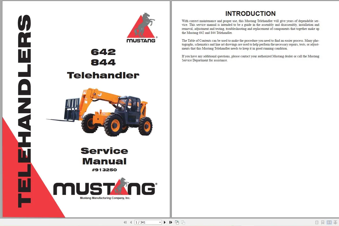 AutoDVD Mustang Machinery Heav - Heavy Equipment Pdf review and price