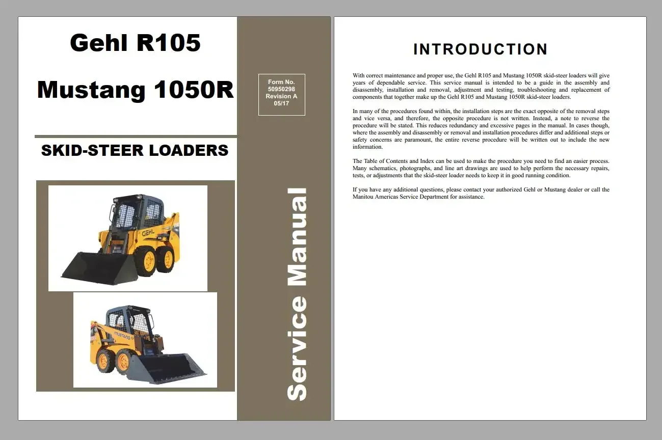 SpecDiag Mustang Machinery Hea - Heavy Equipment Pdf review and price