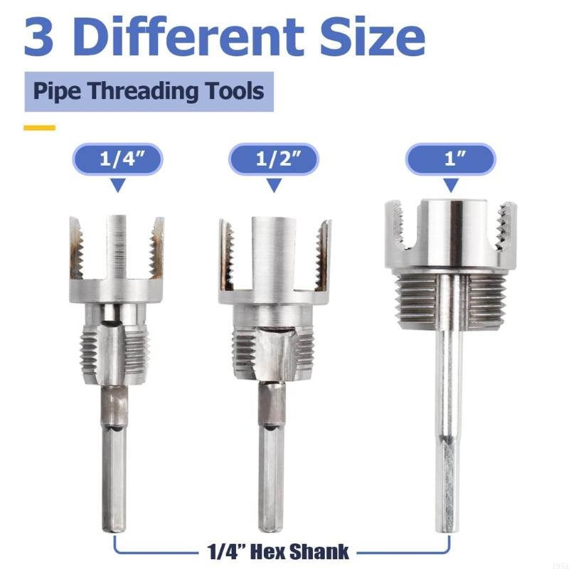 Electric Drill Compatible PVC  - Pipe Threading Machine review and price