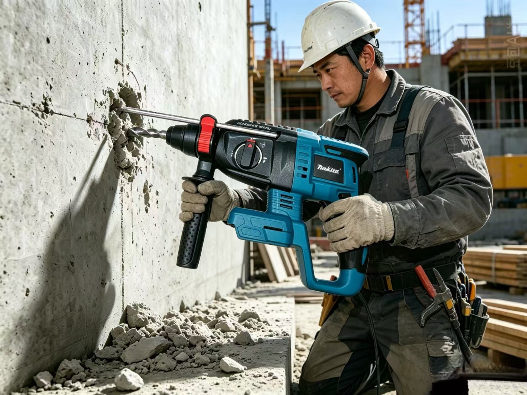 Original Makita DHR242 18V Bru - Concrete Breaker Demolition review and price