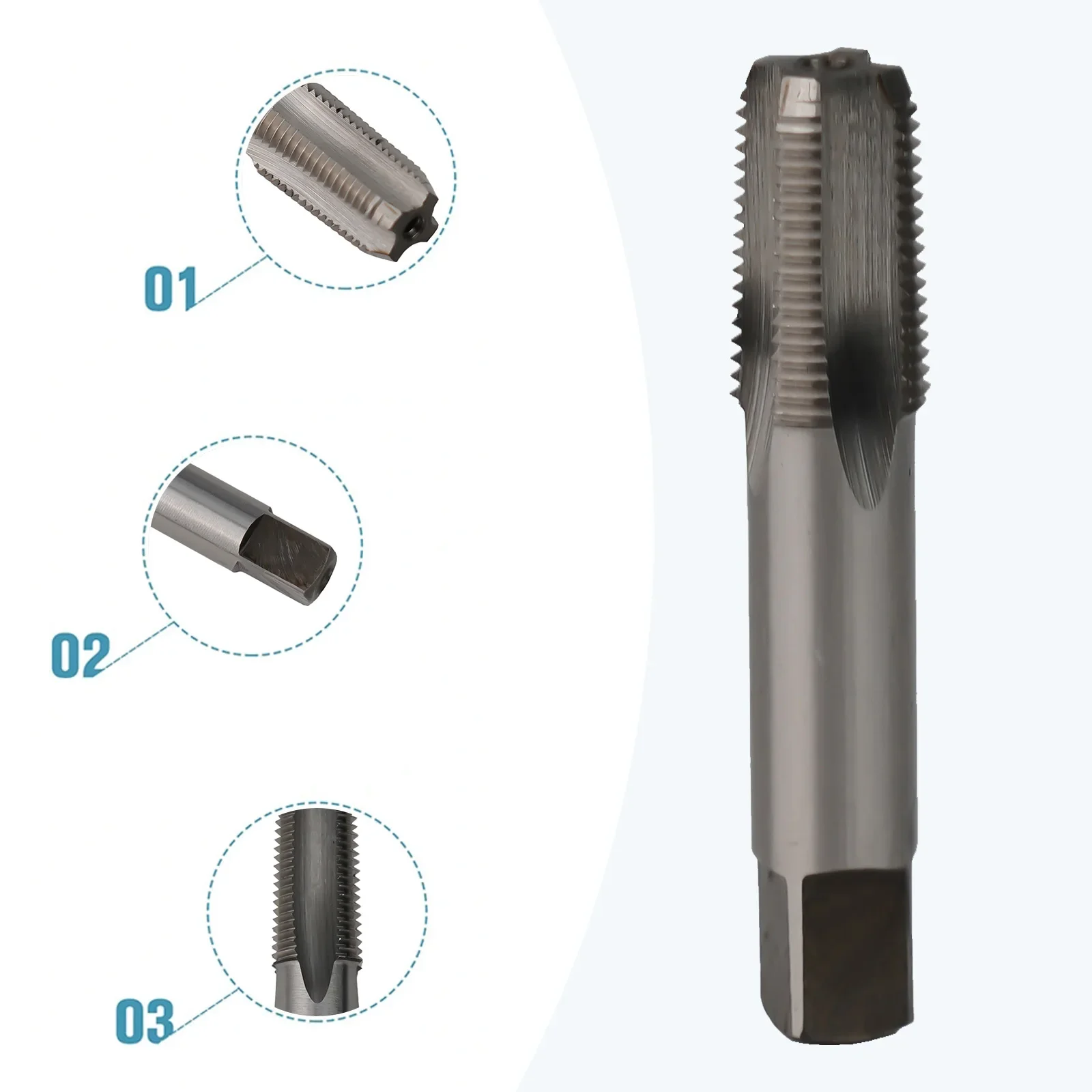 1/8-27 NPT Tap HSS Taper Pipe  - Pipe Threading Machine review and price