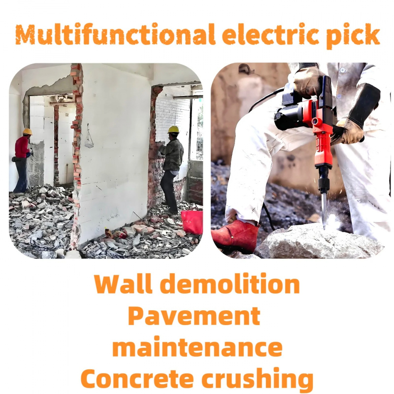 Industrial Grade Electric Hamm - Concrete Breaker Demolition review and price