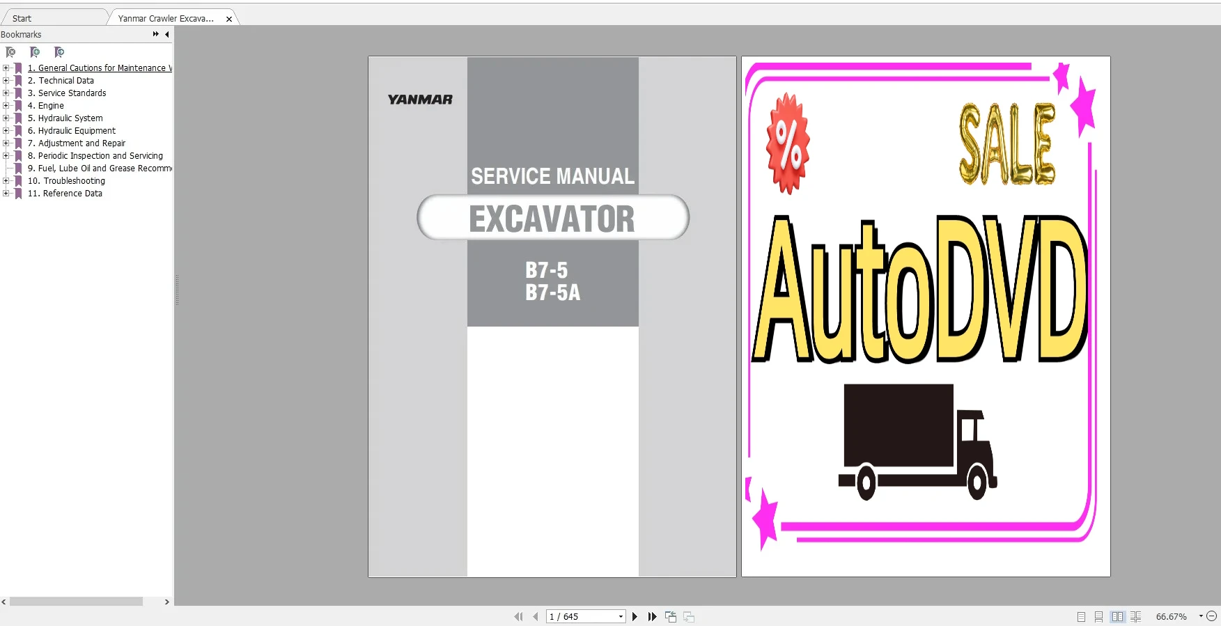 AutoDVD Yanmar Heavy Equipment - Heavy Equipment Pdf review and price